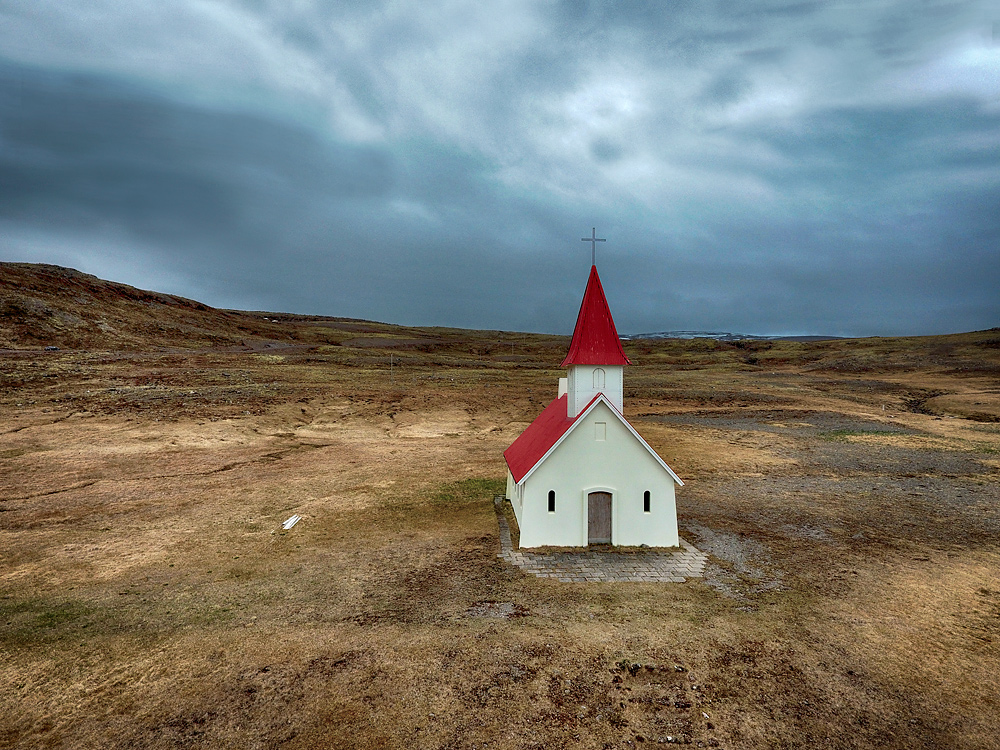 Island 2016 #519 Kirche von Breiðavik