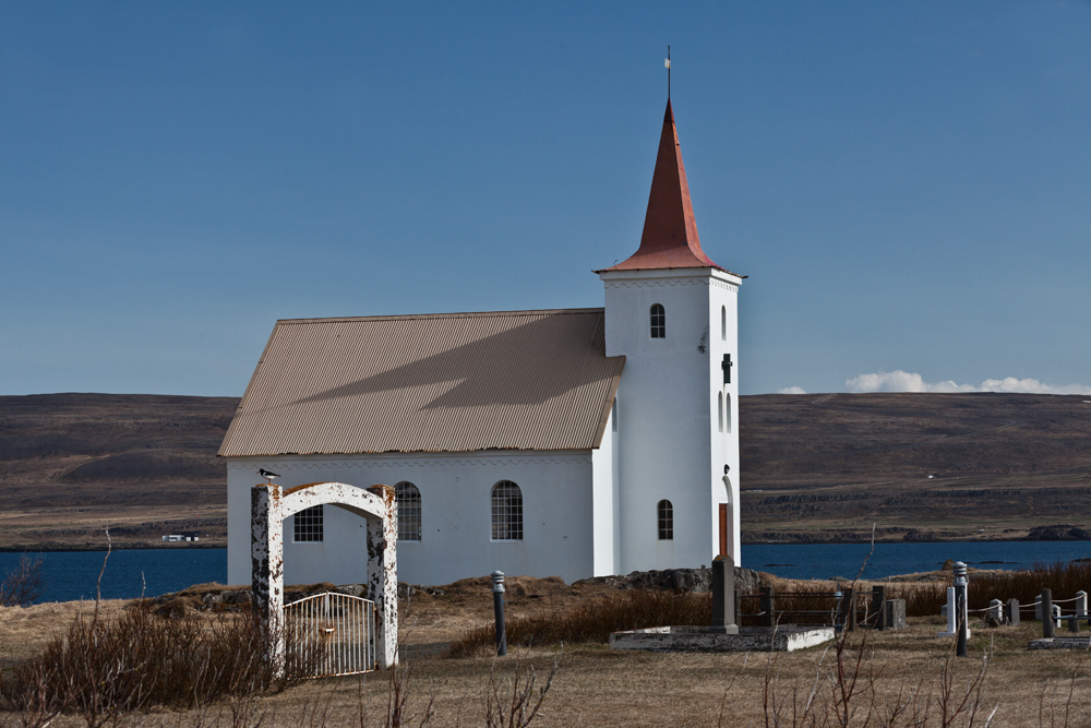 Island 2016 #531 Kirche in den Westfjorden