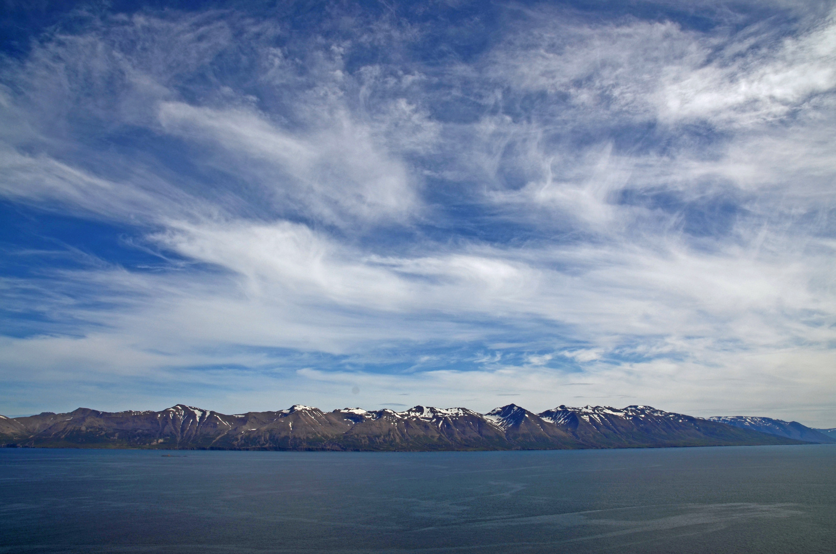 Island - am Fjord Eyjafjörður