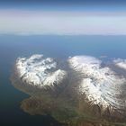 Island aus dem Flight Deck fotografiert