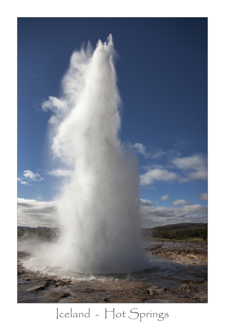 Island - Ausbruch des Strokkur (2)