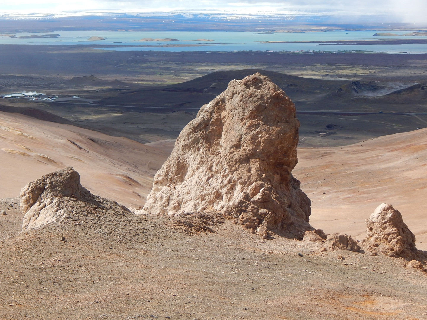 Island - Blick über den Myvatn See