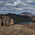 Island Blick vom Bratthals ins Lager