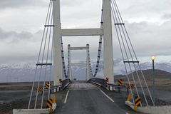 Island - Brücke über den Gletscherfluss