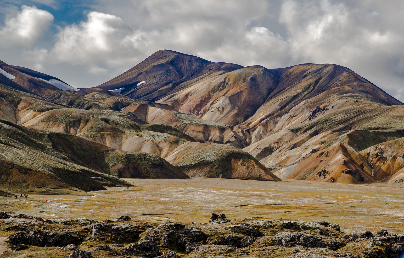 Island - die bunten Berge von Landmannalaugar (2)