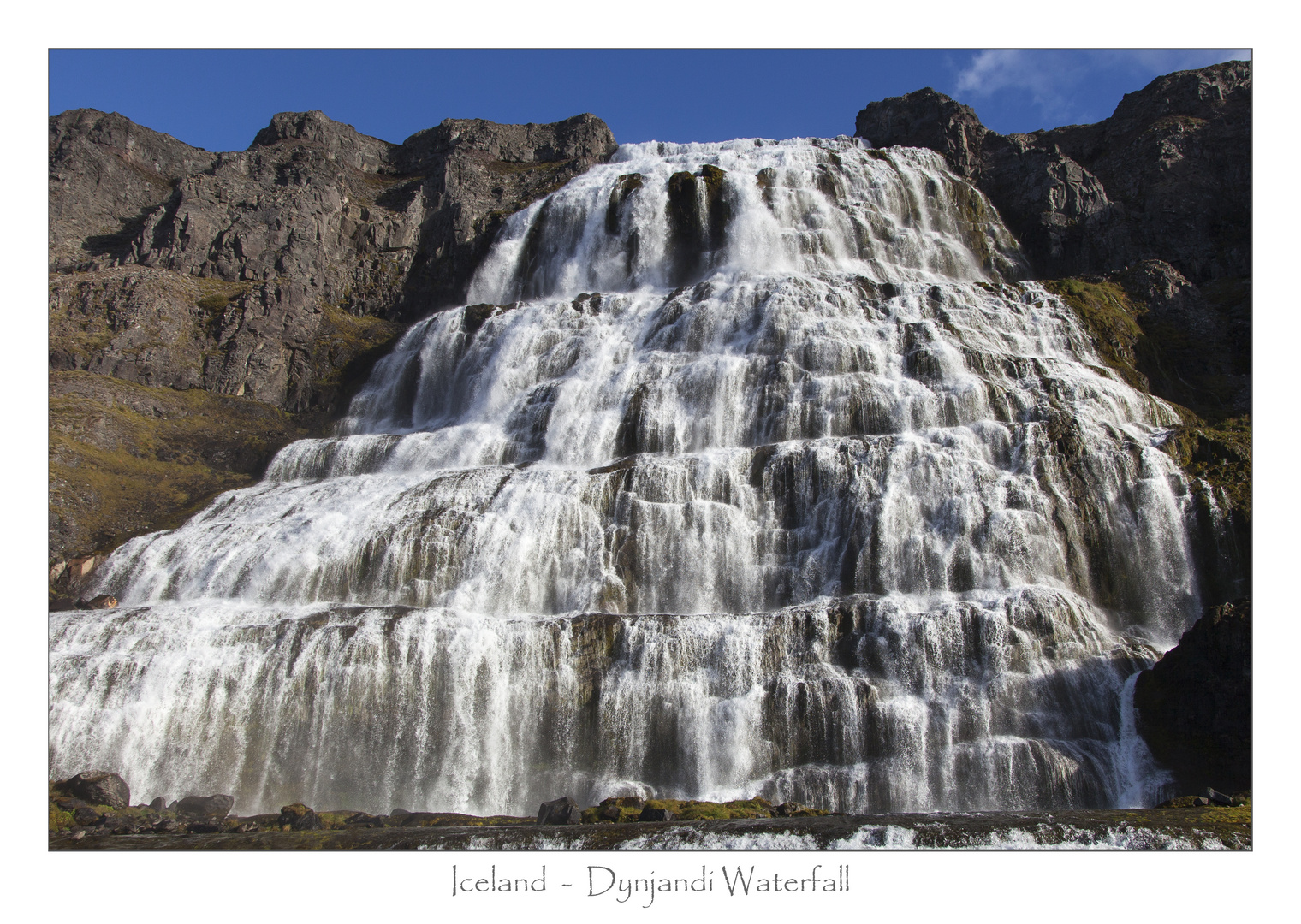 Island - Die Stufen des Dynjandi
