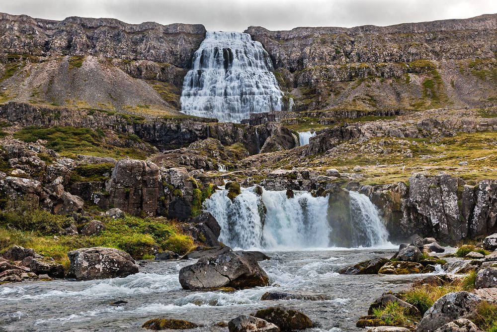 ISLAND - DYNJANDI-WASSERFALL (2)