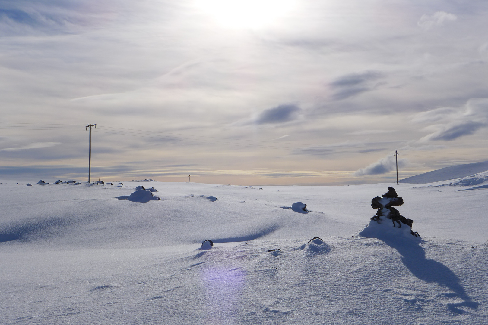 Island Eislandschaft Winter