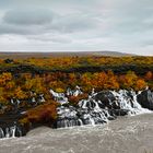 Island Ende September: unterhalb Barnafoss