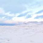 Island Fagradalsfjall kurz vor dem Schneesturm