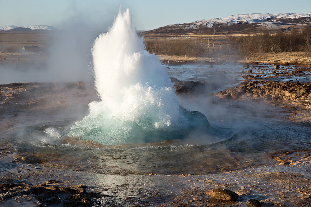 Island Geysier Strokkur II