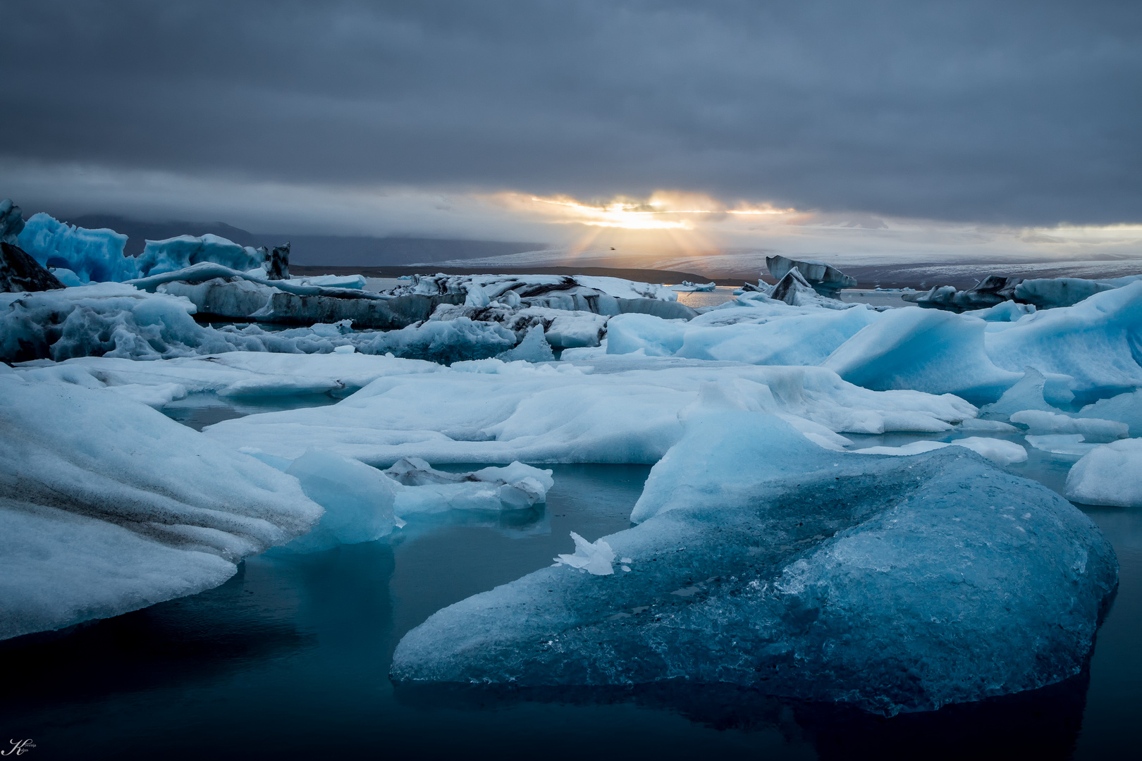 Island - Gletscherlagune Jökulsárlón