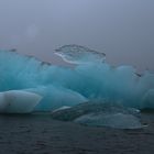 Island Gletscherlagune Jökulsarlon - Eisskulpturen
