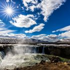 Island ... Godafoss....... Götterwasserfall