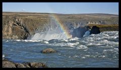 Island - Godafoss - Götterwasserfall - Bild 2