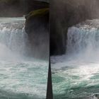 Island Godafoss Wasserfall (3D-Xfc)