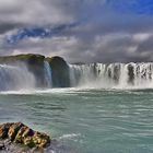 Island - Götterwasserfall (Godafoss)