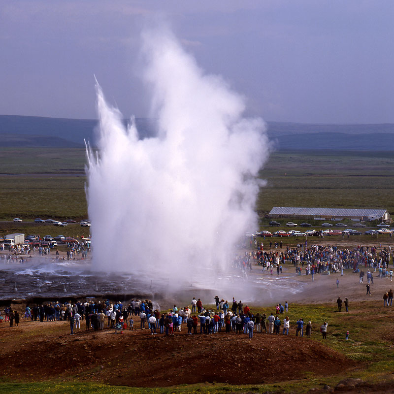 ISLAND- Grosser Geysir