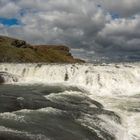 Island, Gullfoss-Wasserfall