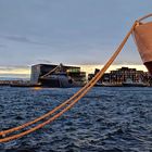 Island Harpa und alter Hafen