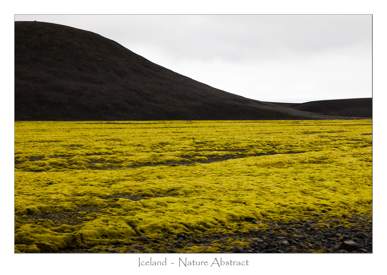 Island - Heidelandschaft im Hochland bei Sandbudir