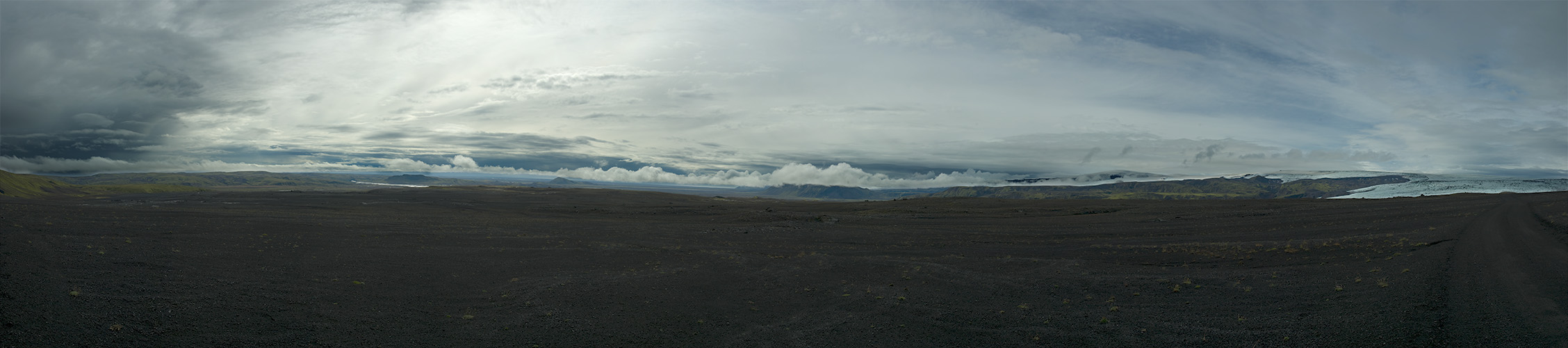 Island: Hochland-Panorama I