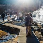 Island...... Hochzeitsgesellschaft im Geothermal Gebiet