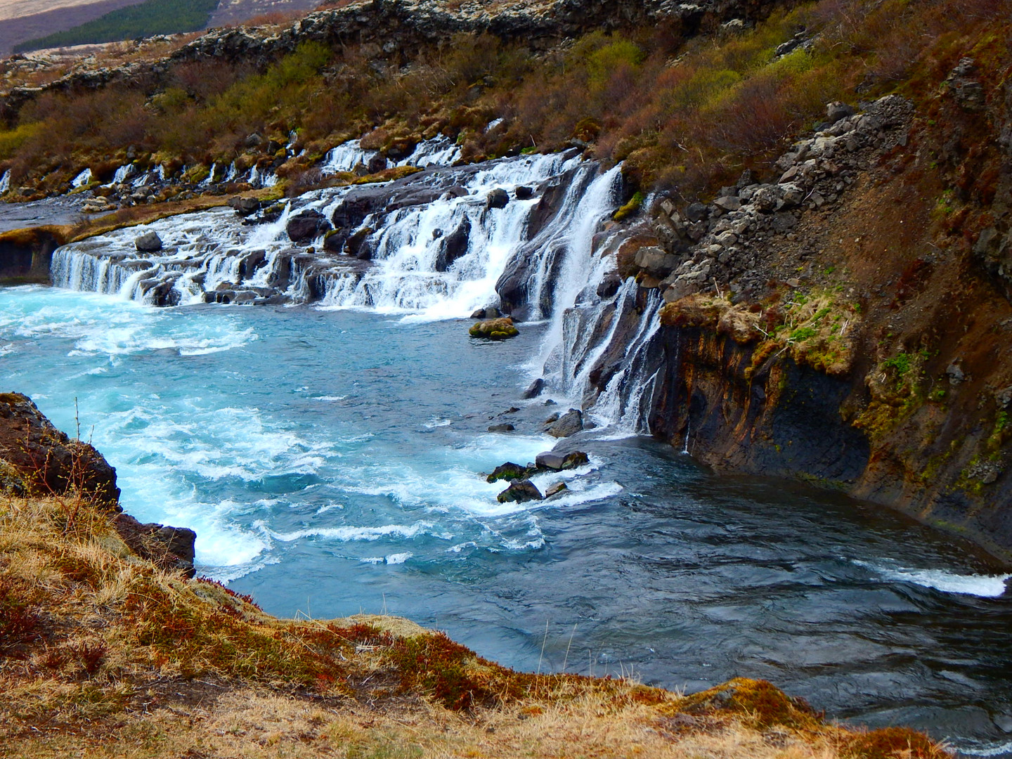 Island - Hraunfossar