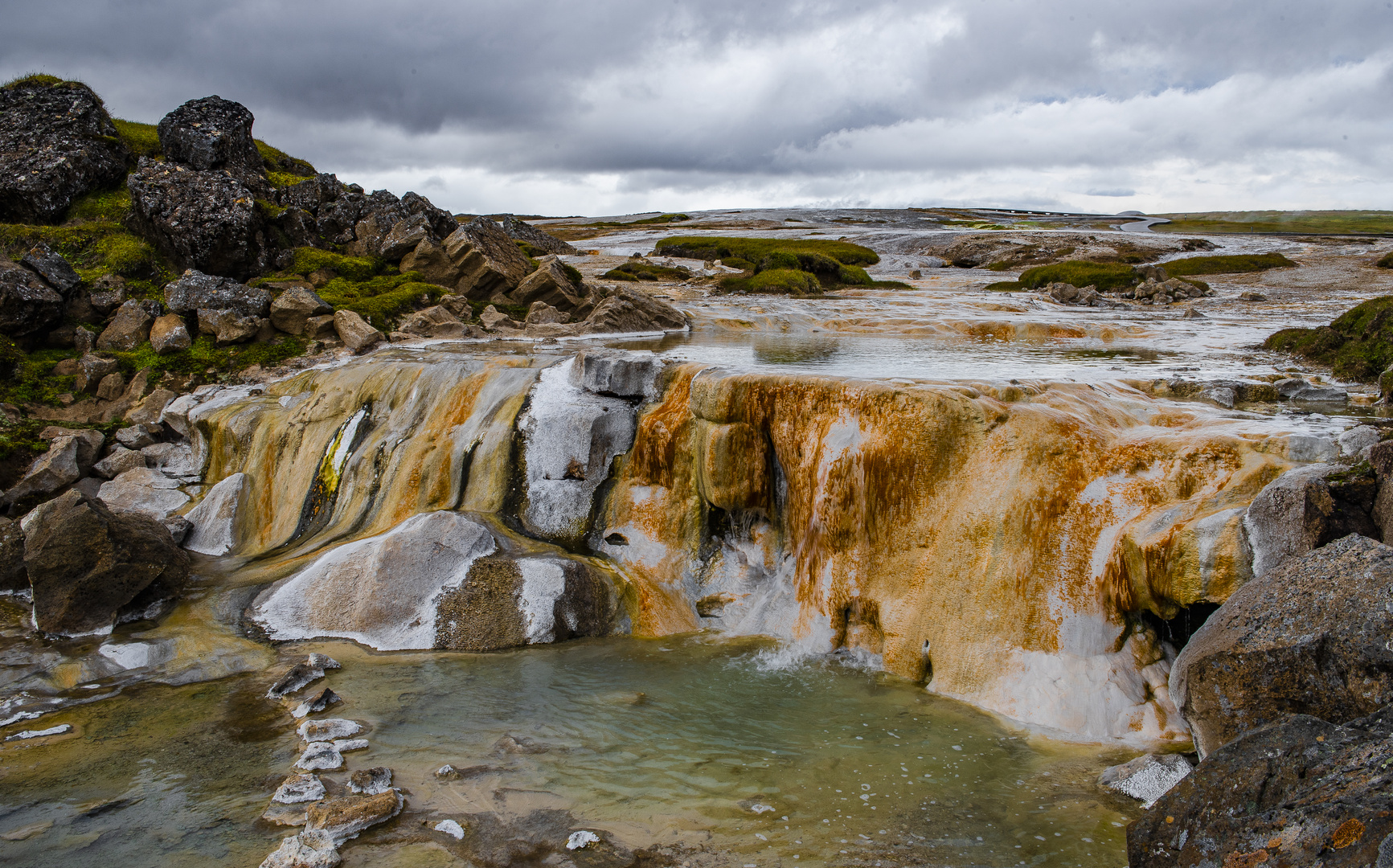 Island - Im Geothermalgebiet Hveravellir