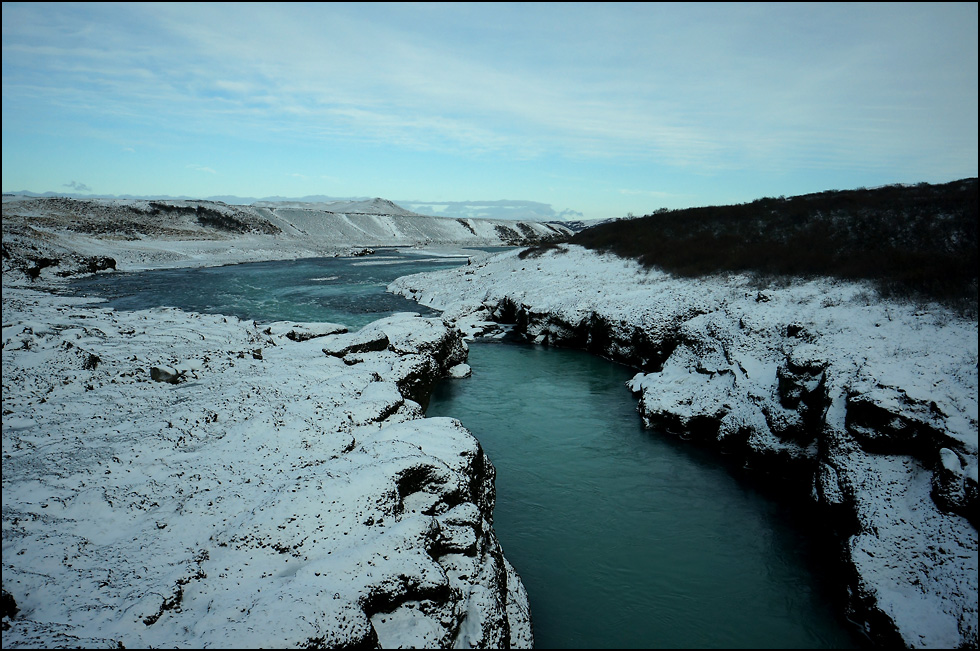 Island im Winter 1