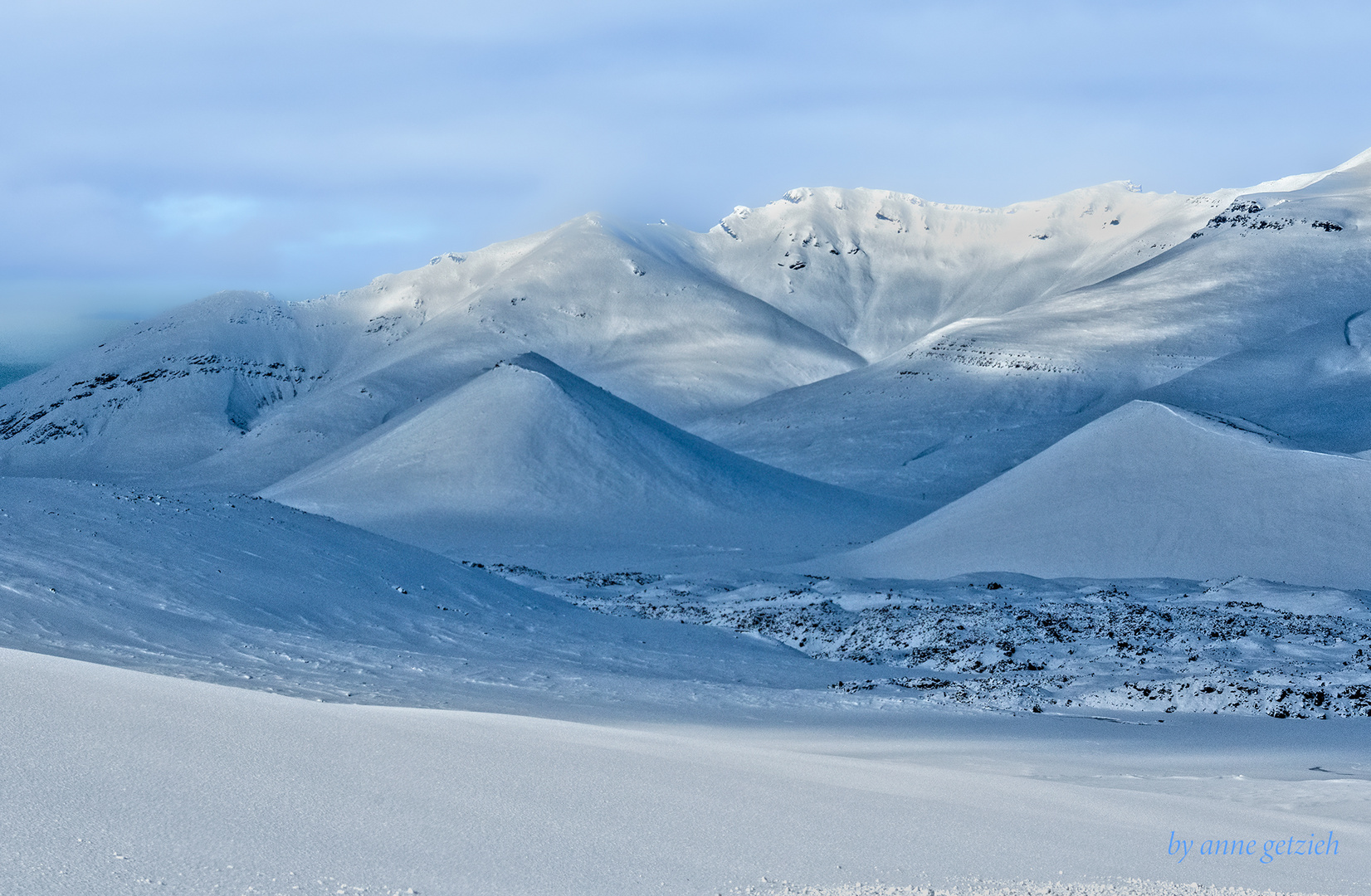 island im winter 