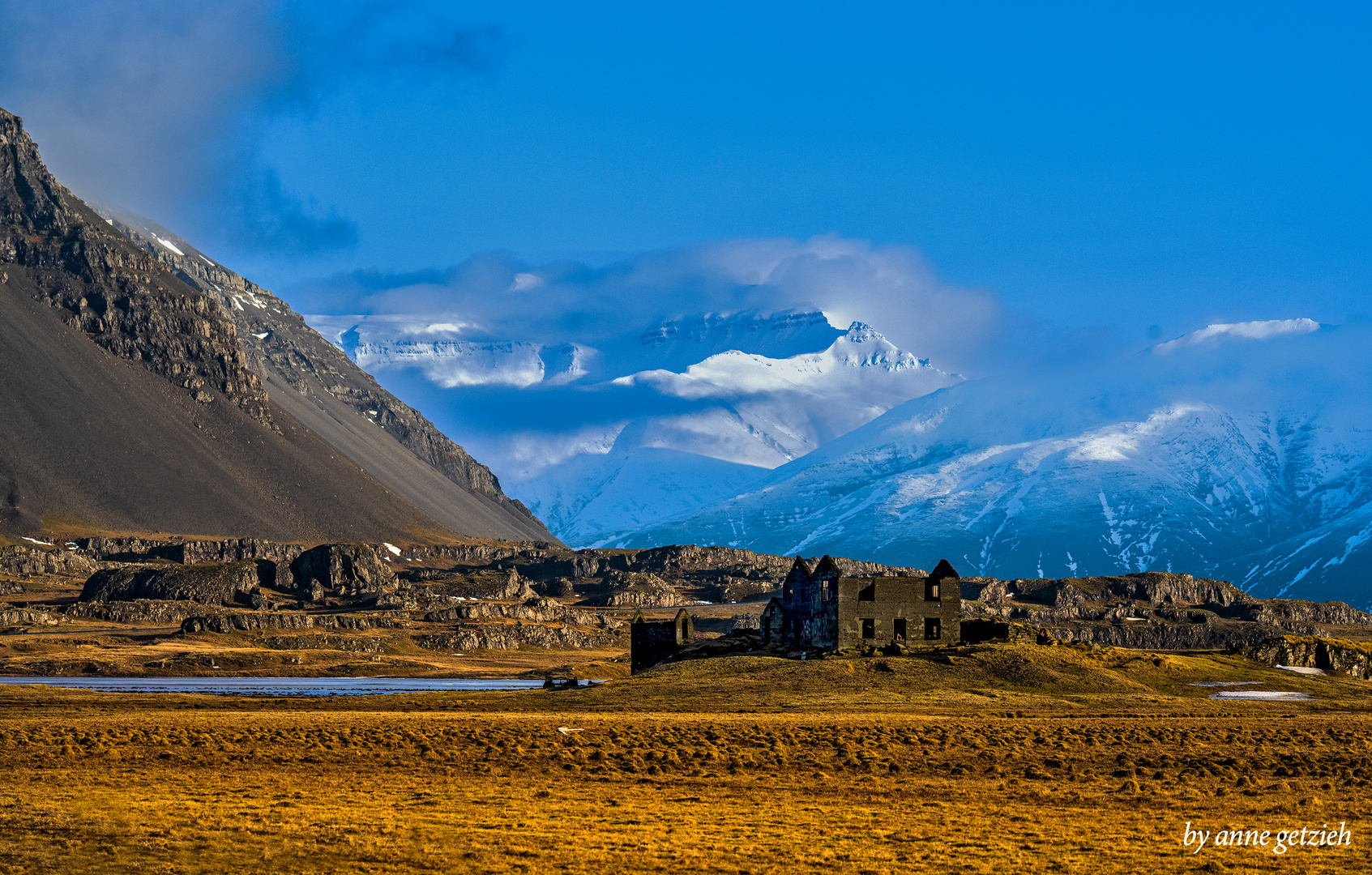 island im winter