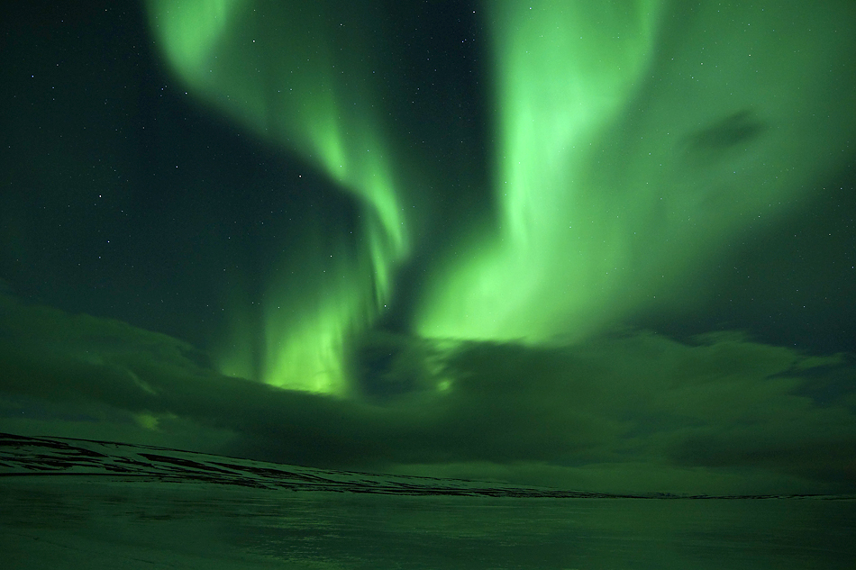 Island im Winter – Eine weitere Polarlichtnacht erlebt