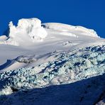 Island im Winter – Postkarten Wetter über dem höchsten Gebirge:
