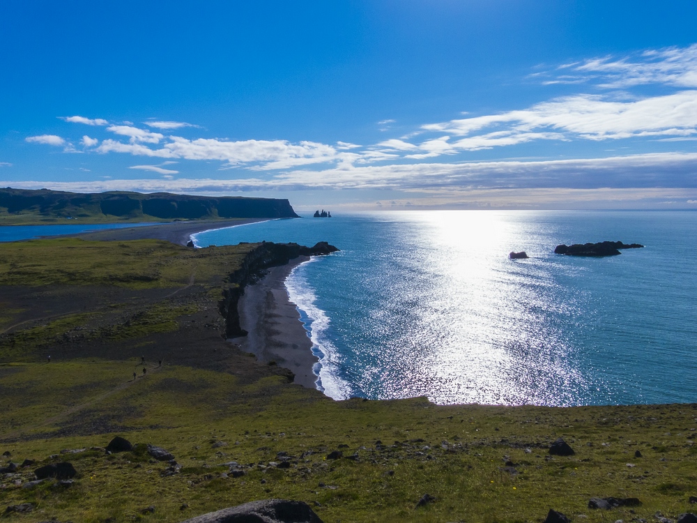 Island in der Nähe von Vik