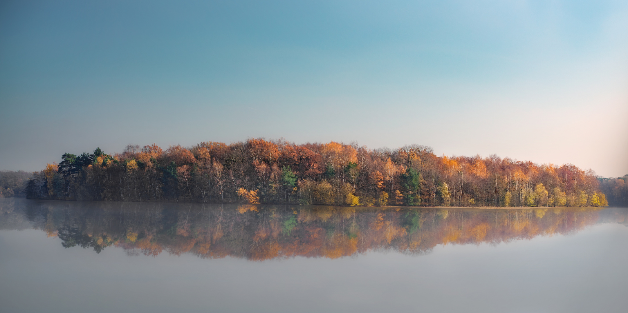 Island in the lake