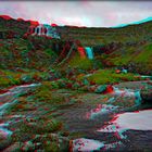 Island Isafjödur Dynjandifoss (3D-ANA)