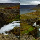 Island Isafjödur  - Nähe Dynjandifoss (3D-X-View)