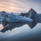 Island - Jökulsarlon Glacier Lagoon Sunset