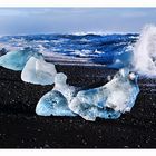 Island - Jökursárlón, Ice and Wave