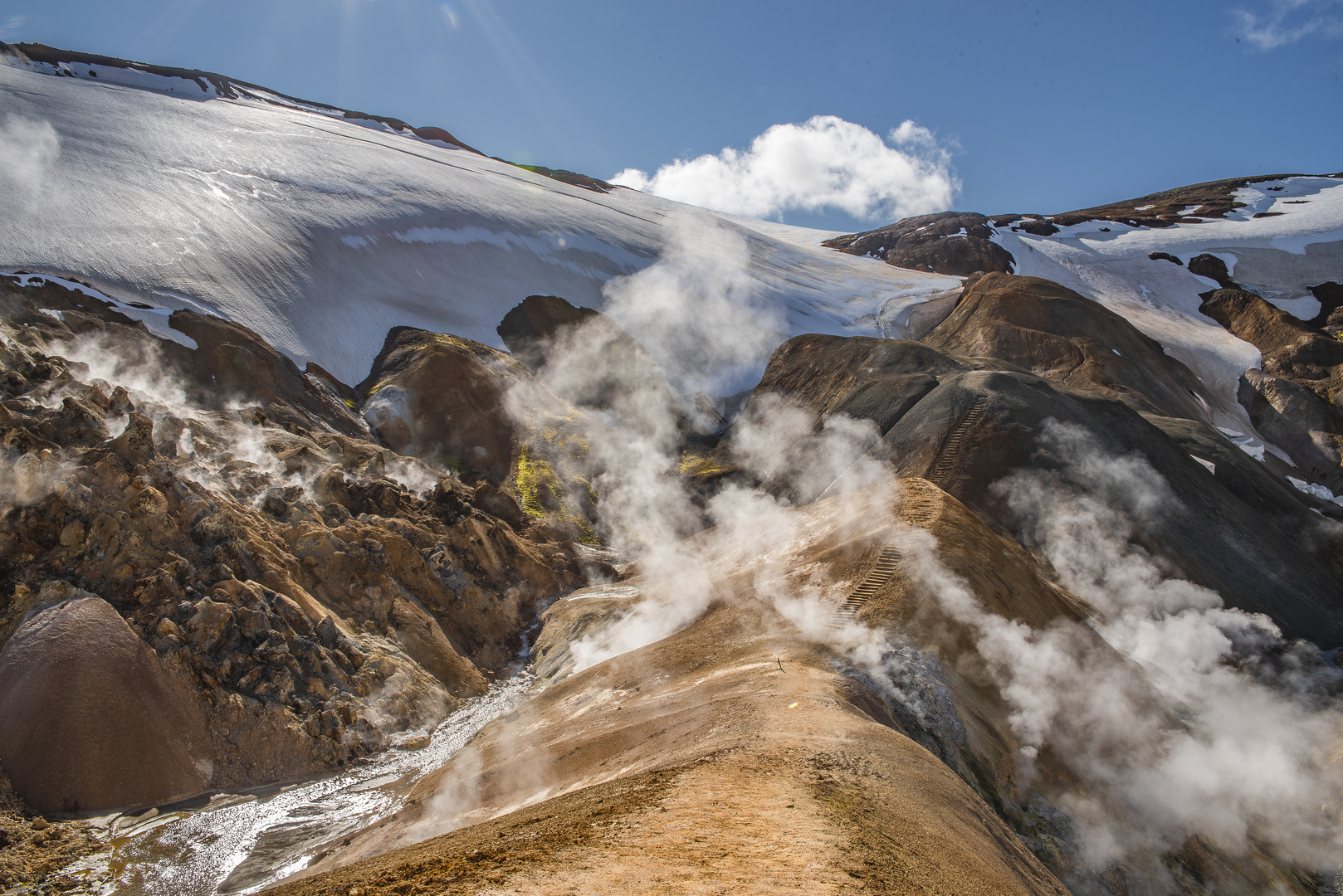 Island - Kerlingarfjöll - Feuer und Eis