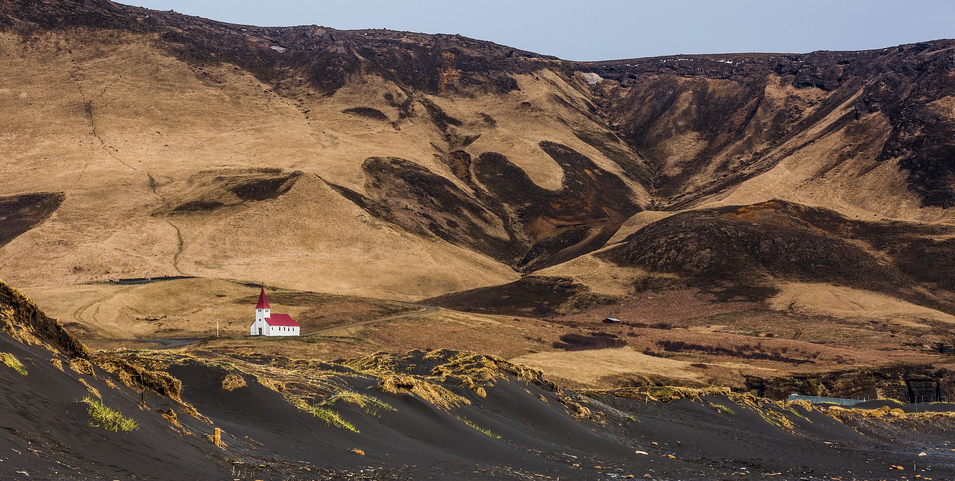 Island..... Kirche in Vik