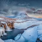 Island, Kirkjufell. März 2016