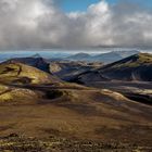 Island - Kraterlandschaft am Hekla-Massiv