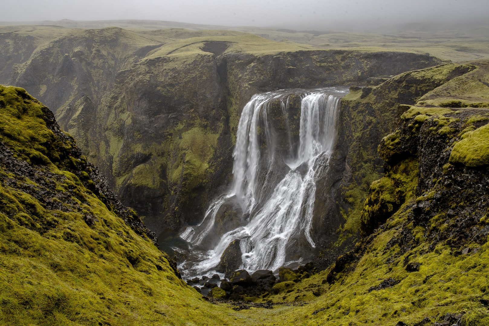 Island - Laki-Krater - Fagrifoss