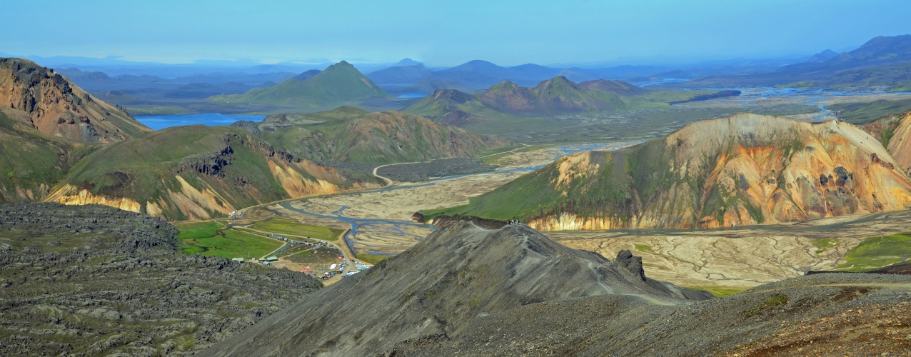 Island - Landmannalaugar, die Rhyolith-Berge