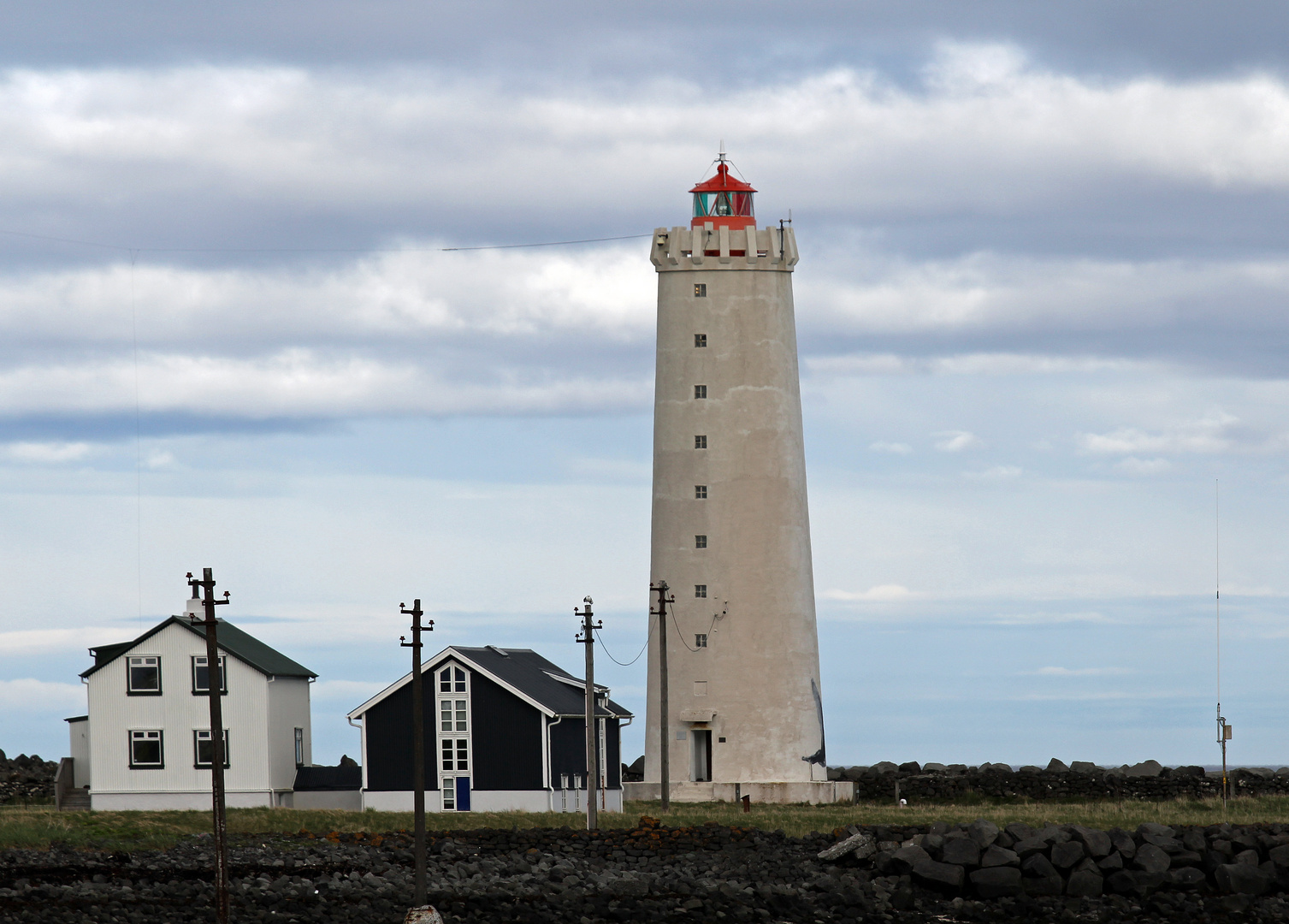 Island - Leuchtturm auf Grótta