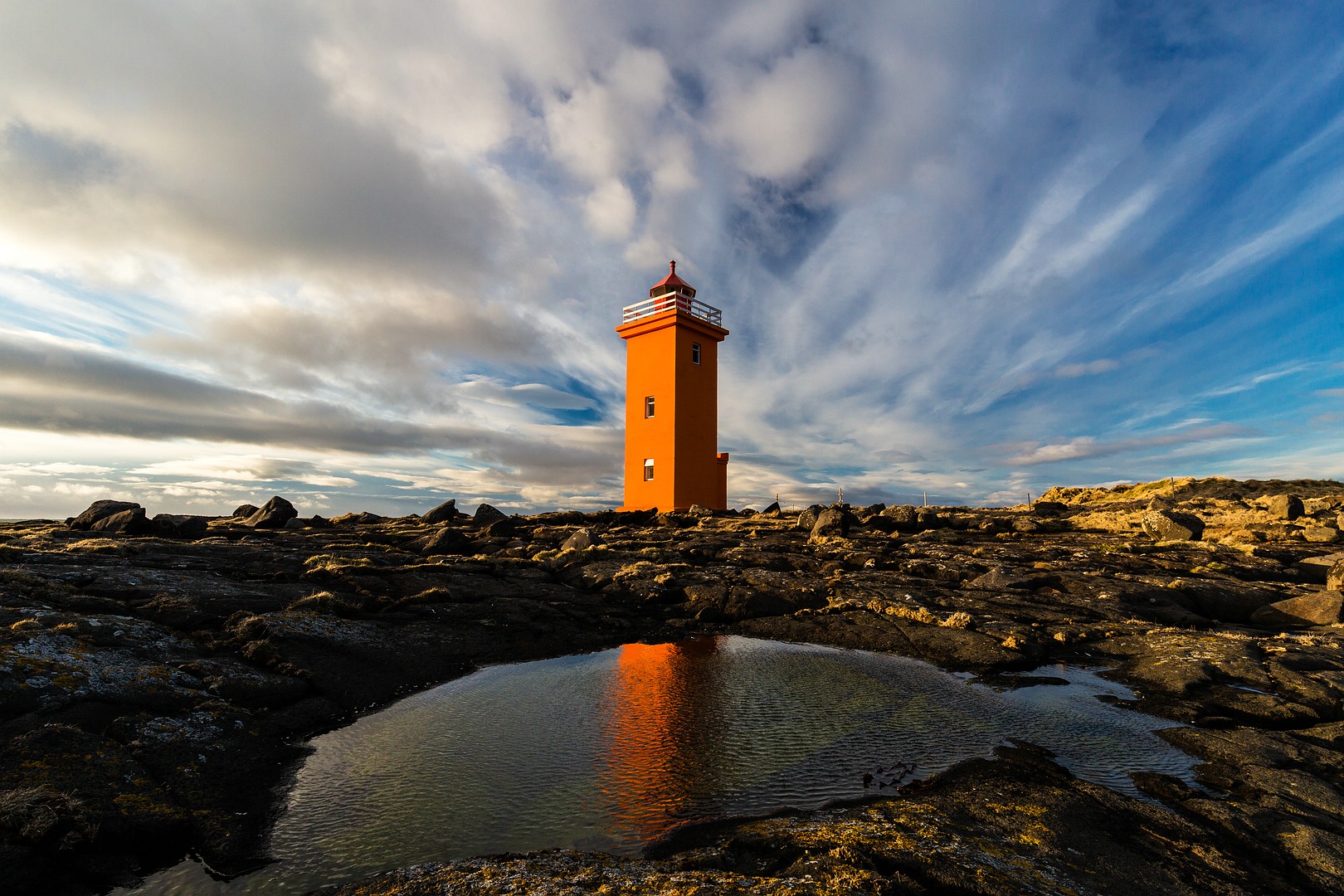 Island - Leuchtturm Stafnes