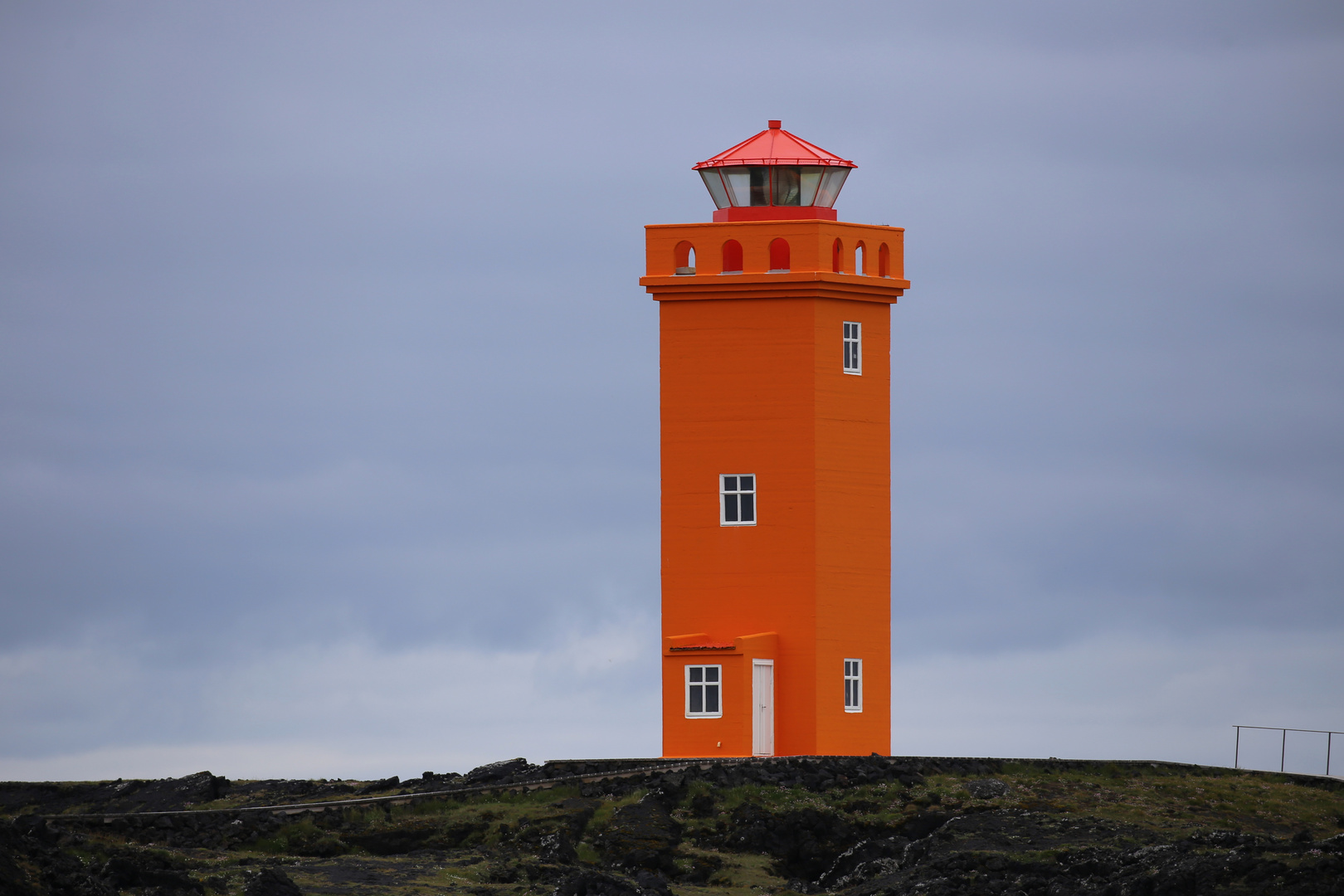 Island, lighthouse Svörtuloft