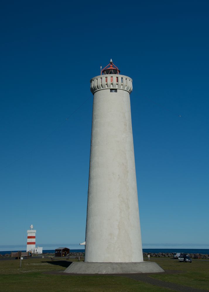 Island - neuer Leuchtturm von Gardur 